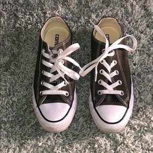 Olive green converses